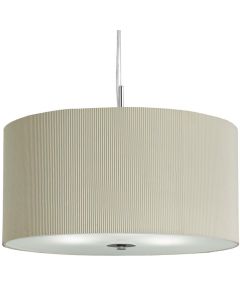 Searchlight Drum 2356-60CR creme kleurige hanglamp