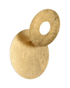 Trio Leano 240310179 goud kleurige wandlamp