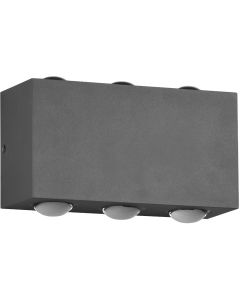 Trio Clyde 240760142 antraciet grijze buitenlamp