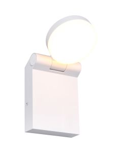 Trio Adour 245560131 witte wandlamp met kantelbare kop