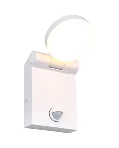 Trio Adour 245569131 witte buitenlamp met kantelbare kop