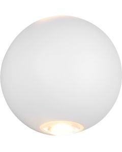 Trio Avisio 246760231 witte wandlamp met twee lichtpunten
