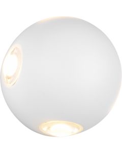 Trio Avisio 246760431 witte buitenlamp met vier lichtpunten