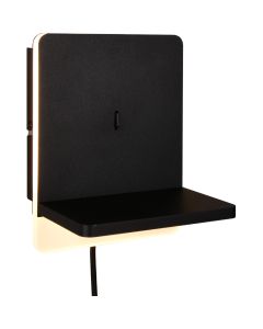 Bedlamp Fairfield zwart 20cm