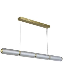 Searchlight Mod 26254SB messing kleurige hanglamp