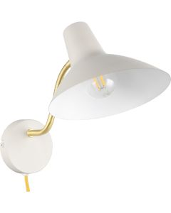 Trio Traveller 263470176 warm grijze wandlamp