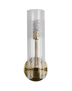 Searchlight Scope 27981SB messing kleurige badkamer wandlamp