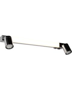 Trio Enrico 281470306 chromen spiegellamp met twee spots