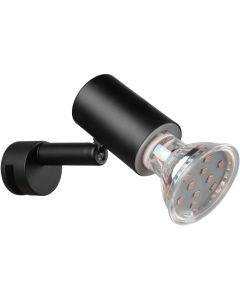 Trio Lorenzo 283500132 mat zwarte spiegellamp