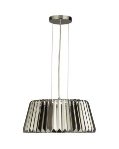 Searchlight Tiara 2895-5SM rookglazen hanglamp