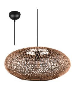 Trio Hedda 312300136 hanglamp van sisal