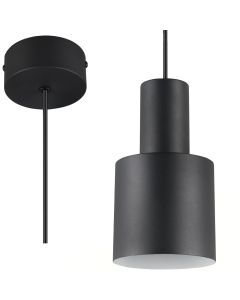 Trio Agudo 319400132 mat zwarte hanglamp