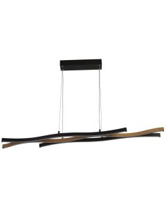 Hanglamp Bloom zwart 108cm