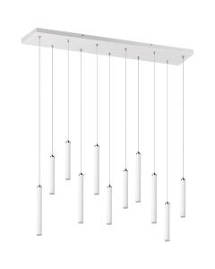 Trio Tubular 321611131 mat witte buizen hanglamp