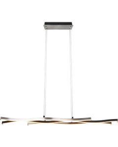 Trio Blaze 341210305 gebogen hanglamp