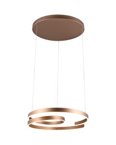Trio Marnie 344110165 koffie kleurige hanglamp