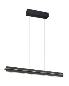 Hanglamp Emerson zwart 95cm