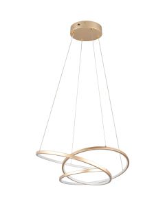 Trio Darvin 349110179 goud kleurige hanglamp