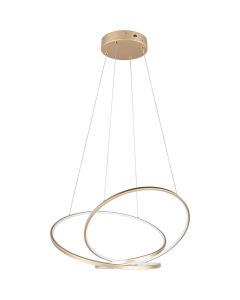 Trio Darvin 349119179 goud kleurige hanglamp met bogen