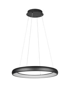 Trio Cardona 349617532 zwarte ringvormige hanglamp