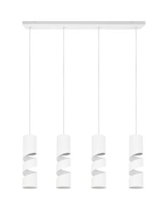 Trio Stream 364000431 mat witte hanglamp