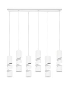 Trio Stream 364000631 mat witte hanglamp