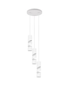 Trio Stream 364030331 mat witte hanglamp
