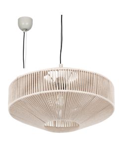Trio Svea 364700144 hanglamp van katoenen touw