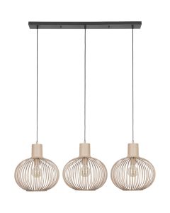 Trio Gila 365700366 zand kleurige hanglamp