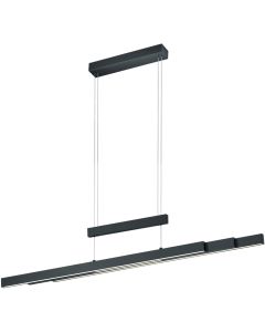 Trio Trajan 375310532 mat zwarte verlengbare hanglamp