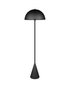 Trio Alfie 465000132 zwart metalen vloerlamp