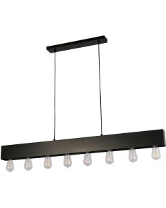 Searchlight Piano 51607-8BK mat zwarte hanglamp