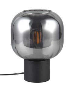 Trio Diva 519800132 chroom verdampt glazen tafellamp
