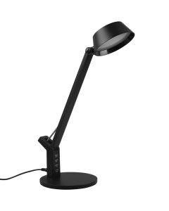 Trio Ava 523090132 zwarte bureaulamp