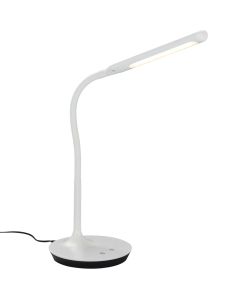 Bureaulamp Polo wit 41cm