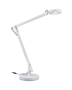 Trio Amsterdam 527920101 witte bureaulamp