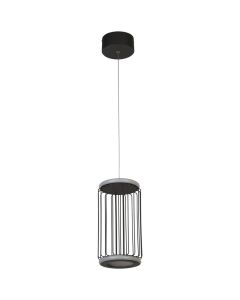 Searchlight Circolo 54212-1BK zwarte hanglamp