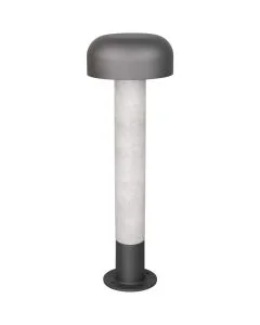 Trio Fraser 562560178 antraciet sokkellamp met beton imitatie