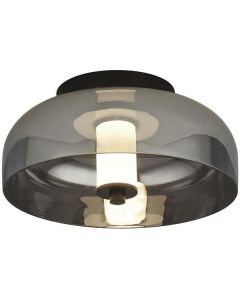 Plafondlamp Frisbee zwart 30cm