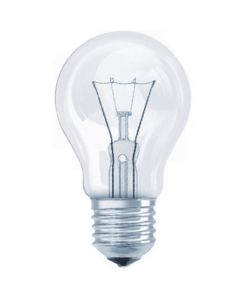 A60 E27 gloeilamp peer 60w helder