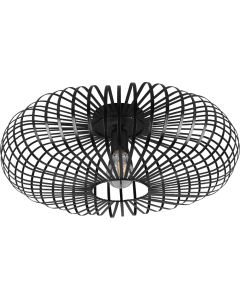Trio Johann 606905032 mat zwarte plafondlamp