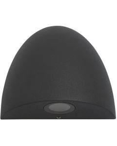 Wandlamp Sentinel zwart 11cm