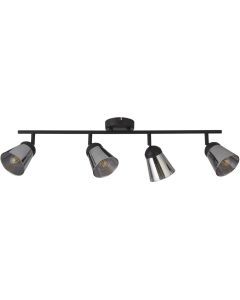 Searchlight Mega 61170-4SM rookglazen plafondspots