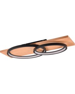 Trio Barca 641110232 plafondlamp met drie stappen dimmer