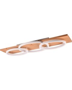 Trio Barca 641110331 plafondlamp met drie standen dimmer