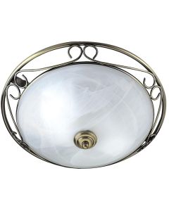 Searchlight Weybridge 6436 antiek bronzen plafonniere