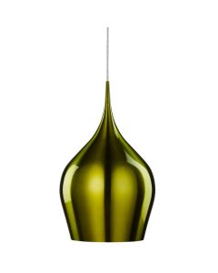 Searchlight Vibrant 6461-26GR groene aluminium hanglamp