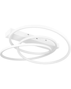 Trio Darvin 649110131 witte plafondlamp met bogen