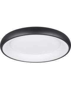 Trio Cardona 649616032 zwarte ringvormige plafondlamp