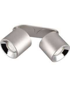 Trio Guayana 651000207 mat staal kleurige inbouwspot
